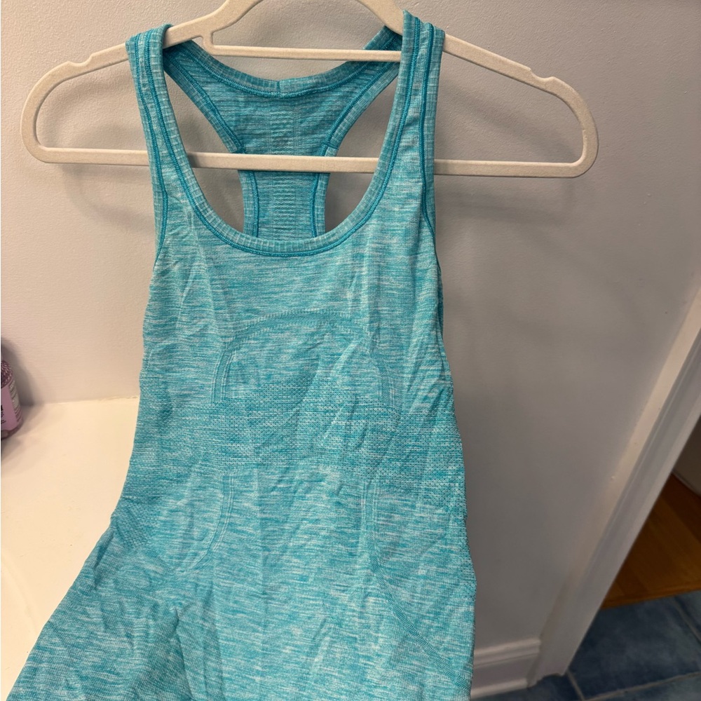 Lululemon Athletica Blue Tank Top